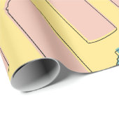 Spuitbus Verfpatroon Cadeaupapier (Rol Hoek)