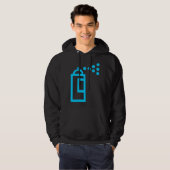 Spuitbuspictogram Hoodie (Voorkant volledig)