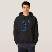 Spuitbuspictogram Hoodie (Voorkant volledig)