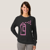 Spuitbuspictogram T-shirt (Voorkant volledig)