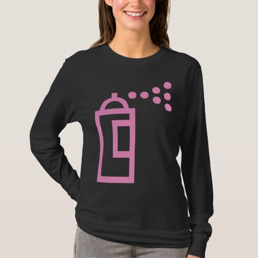 Spuitbuspictogram T-shirt (Voorkant)