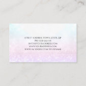 Spuitdiamant juwelen Designer_3 Visitekaartje (Achterkant)