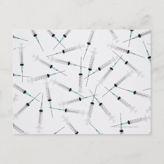 spuiten 2 briefkaart (Voorkant)