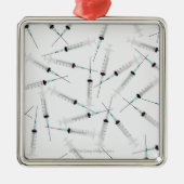 spuiten 2 metalen ornament (Voorkant)