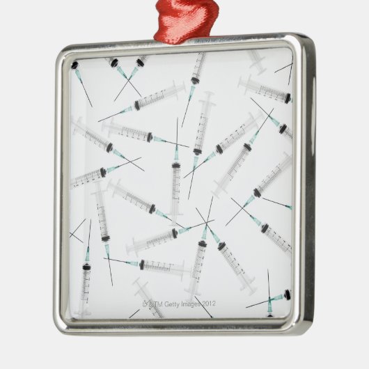 spuiten 2 metalen ornament (Links)