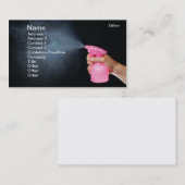 Spuiten Visitekaartje (Voorkant / Achterkant)