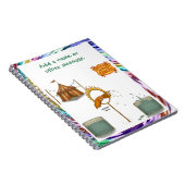 Spuitende inktvis notitieboek (Rechterzijde)