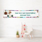 Spuitende inktvis spandoek (Insitu)