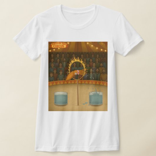 Spuitende inktvis t-shirt (Laagn)