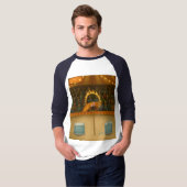 Spuitende inktvis t-shirt (Voorkant volledig)