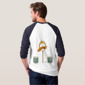 Spuitende inktvis t-shirt (Achterkant volledig)