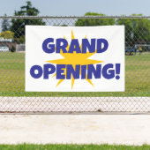 Spuitende Ster Grand Opening Banner (Insitu)