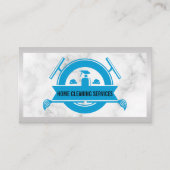 Spuitfles | Eekhoorn | Mop | Marmer Visitekaartje (Voorkant)