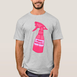 Spuitfles met mensafweermiddel Sassy humor T-shirt