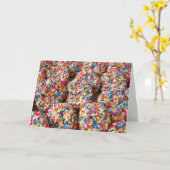 Spuitkoekjes Kaart (Gele Bloem)