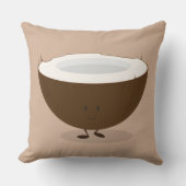 Spuitkokosnoot | Sierkussen (Voorkant)