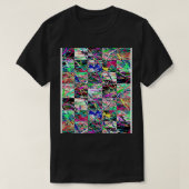 Spuitkunst Cool Pattern Art T-shirt (Design voorkant)