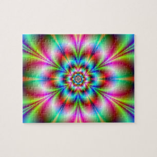 Spuitmond voor ventilator legpuzzel