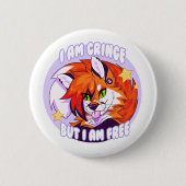 Spuitpen Ronde Button 5,7 Cm (Voorkant)