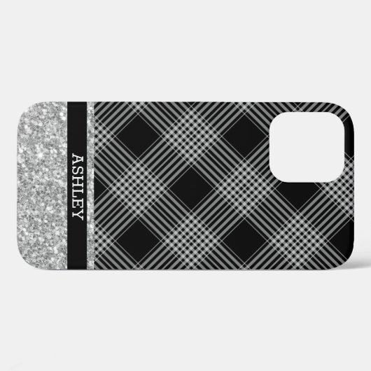 Spuitplaat en glitter Case-Mate iPhone case (Achterkant (horizontaal))