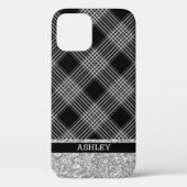 Spuitplaat en glitter Case-Mate iPhone case (Achterkant)