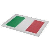 Spuitplaat van glas onder Italiaanse vlag | Tricol Snijplank (Hoek)