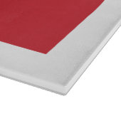 Spuitplaat van glas onder Italiaanse vlag | Tricol Snijplank (Hoek)