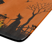 Spuitplaat van toegestaan glas, heks,Jack-O-Lanter Snijplank (Hoek)