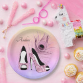 Spuitpompen voor spaarpjes, Fancy op maat Papieren Bordje (Feest)