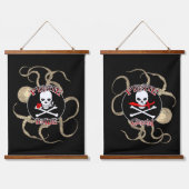 Spuitset Pirate Bride en Pirate Groom Hangend Wandkleed (Dubbel)