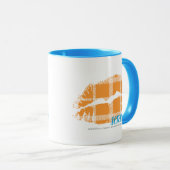 SpuitSinaasappel Mok (Voorkant rechts)