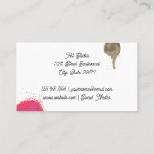 Spuitverf | Artistiek Visitekaartje (Achterkant)