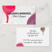 Spuitverf | Artistiek Visitekaartje (Voorkant / Achterkant)