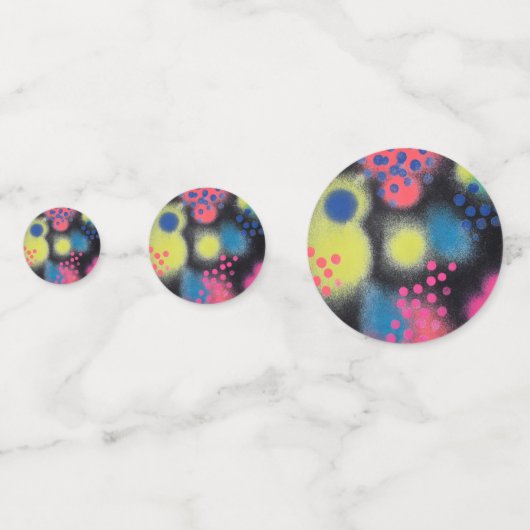 Spuitverf Confetti (Voorkanten)