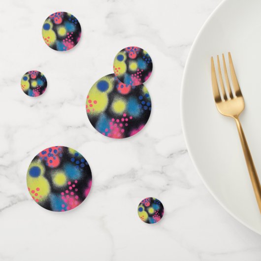 Spuitverf Confetti (Groep)