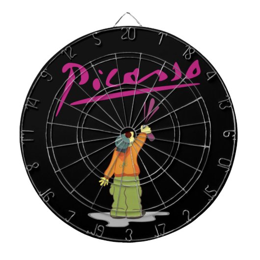 Spuitverf Dartbord (Voorkant)