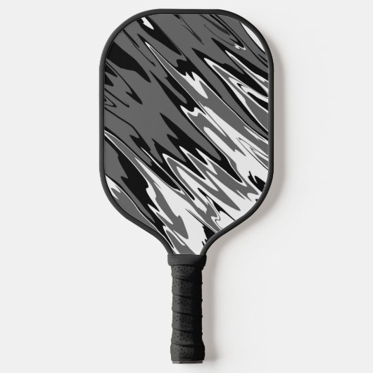 Spuitverf donkere neutjes pickleball paddle (Voorkant)