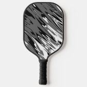 Spuitverf donkere neutjes pickleball paddle (Achterkant)