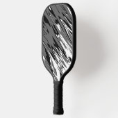 Spuitverf donkere neutjes pickleball paddle (Links)