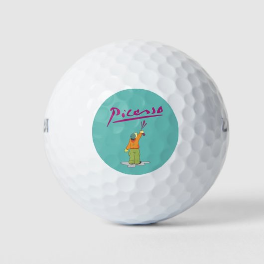 Spuitverf Golfballen (Voorkant)