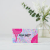 Spuitverf | Iridescent Liquid Visitekaartje (Staand voorkant)