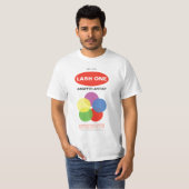 Spuitverf kan Shirt. Pas ze aan! T-shirt (Voorkant volledig)