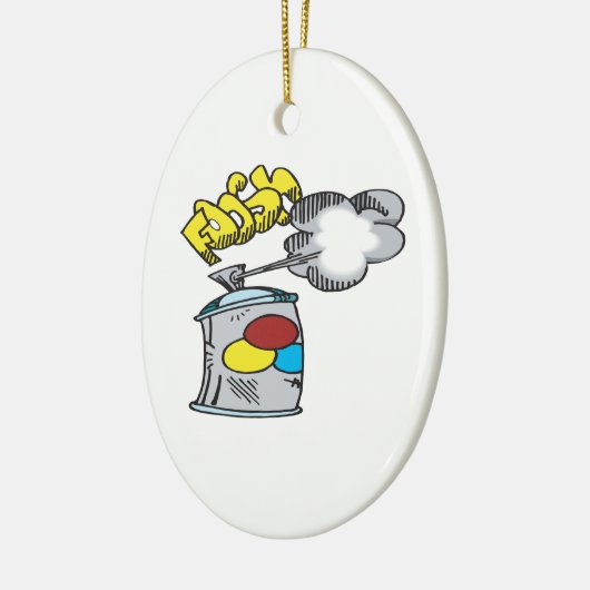 Spuitverf Keramisch Ornament (Links)