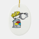 Spuitverf Keramisch Ornament (Voorkant)