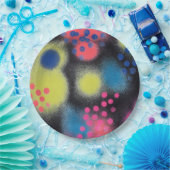 Spuitverf Papieren Bordje (Feest)