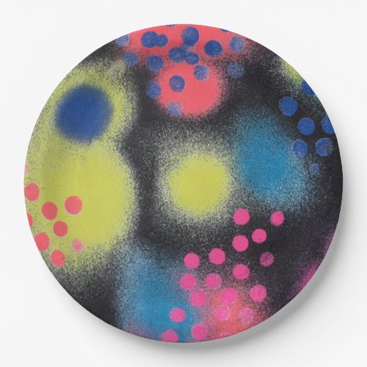 Spuitverf Papieren Bordje (Voorkant)