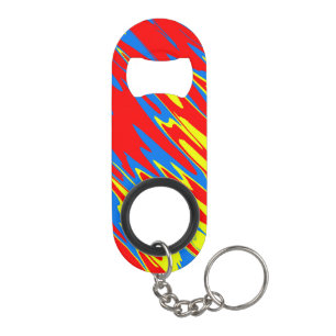 Spuitverf Rood Geel Blauw Mini Flessenopener