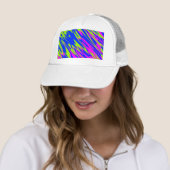 Spuitverf Roze Limoen Blauw Trucker Pet (In situ)