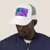 Spuitverf Roze Limoen Blauw Trucker Pet (In situ)