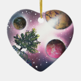 Spuitverf Ruimte-landschapsverf Keramisch Ornament